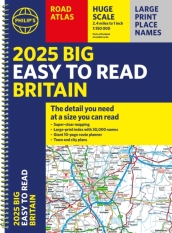 2025 Philip s Big Easy to Read Britain Road Atlas