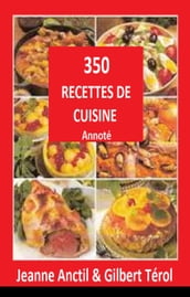 350 Recettes de cuisine
