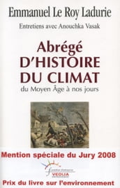 Abrégé d histoire du climat