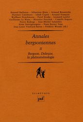 Annales bergsoniennes, II