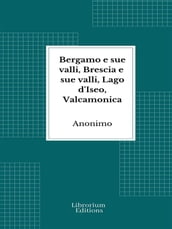 Bergamo e sue valli, Brescia e sue valli, Lago d Iseo, Valcamonica