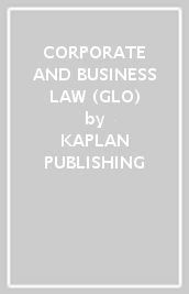 CORPORATE AND BUSINESS LAW (GLO)