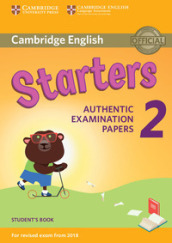 Cambridge English Young Learners 2 For Revised Exam From 2018 Starters Student s Book