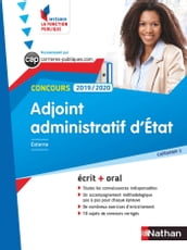 Concours Adjoint administratif d État - Ecrit + Oral - Catégorie C - Concours 2019-2020