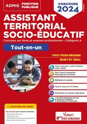 Concours Assistant territorial socio-éducatif - Catégorie A - Tout-en-un
