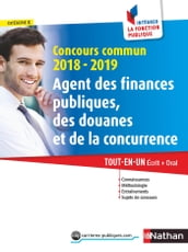 Concours commun Agent des finances publiques, des douanes et de la concurrence - Catégorie C - Intégrer la fonction publique - 2018/2019