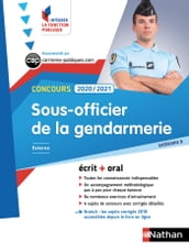 Concours externe Sous-officier de la gendarmerie - Catégorie B - Intégrer la fonction publique - 2020/2021