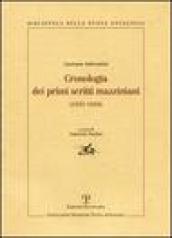 Cronologia dei primi scritti mazziniani (1831-1834)