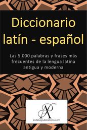 Diccionario latín  español