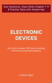 Electronic Devices MCQ (PDF) Questions and Answers Electronics MCQs e-Book Download