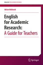 English for Academic Research: A Guide for Teachers