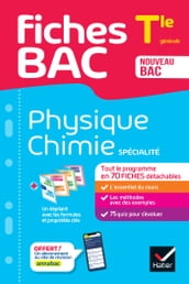 Fiches bac Physique-Chimie Tle (spécialité) - Bac 2024