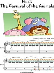 Finale Carnival of the Animals Easy Piano Sheet Music with Colored Notation