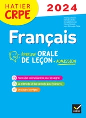 Français - CRPE 2024-2025 - Epreuve orale d admission