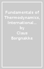 Fundamentals of Thermodynamics, International Adaptation