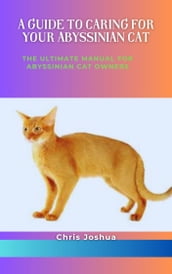 A GUIDE TO CARING FOR YOUR ABYSSINIAN CAT