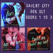 Gavert City Box Set Audiobooks 1 to 3: Small town YA romantic suspense
