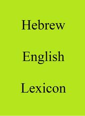 Hebrew English Lexicon