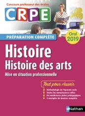 Histoire - Histoire des arts - Oral 2019 - Préparation complète - CRPE