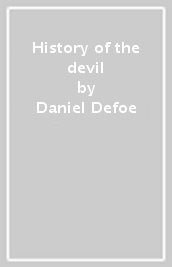 History of the devil