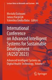 International Conference on Advanced Intelligent Systems for Sustainable Development (AI2SD 2023)
