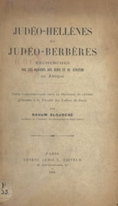 Judéo-Hellènes et Judéo-Berbères