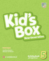 Kid s box. New generation. Level 5. Activity book. Per le Scuole elementari. Con espansione online