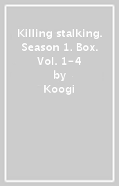 Killing stalking. Season 1. Box. Vol. 1-4
