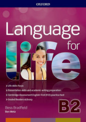 Language for life. B2. Student s book-Workbook. Con Hub, 16 eread, 2 tests. Per le Scuole superiori. Con ebook. Con espansione online. Con CD-ROM