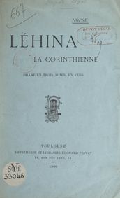 Léhina, la corinthienne