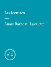 Les lectures d Anaïs Barbeau-Lavalette