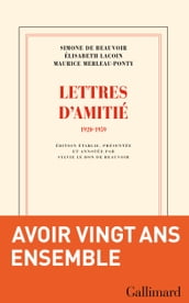 Lettres d amitié (1920-1959)