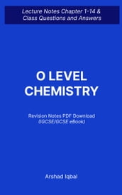 O Level Chemistry Questions and Answers PDF IGCSE GCSE Chemistry Quiz e-Book Download