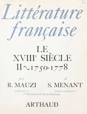 Littérature française : le XVIIIe siècle (2)