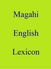 Magahi English Lexicon