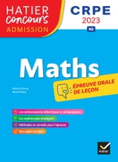 Mathématiques - CRPE 2023 - Epreuve orale d admission