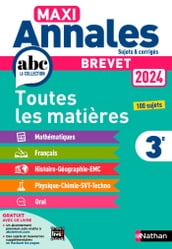 Maxi Annales Brevet 2024 - Corrigé