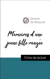 Mémoires d une jeune fille rangée de Simone de Beauvoir (Fiche de lecture de référence)