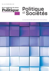 Politique et Sociétés. Vol. 36, 2017