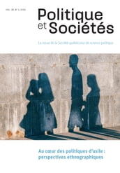 Politique et Sociétés. Vol. 38 No. 1, 2019