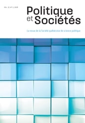 Politique et Sociétés. Vol. 37 No. 3, 2018