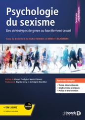 Psychologie du sexisme - Des stéréotypes du genre au harcèlement sexuel : Série LMD