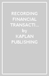 RECORDING FINANCIAL TRANSACTIONS - EXAM KIT