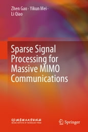 Sparse Signal Processing for Massive MIMO Communications