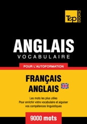 Vocabulaire Français-Anglais britannique pour l