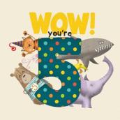 WOW! You re Five birthday book