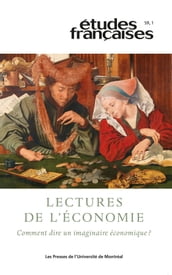 Études françaises. Volume 59, numéro 1, 2023